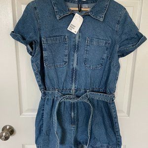 H&M Divided Denim Romper